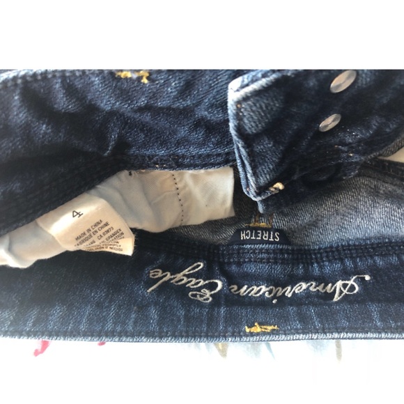 AMERICAN EAGLE jean stretch shorts - Picture 3 of 3